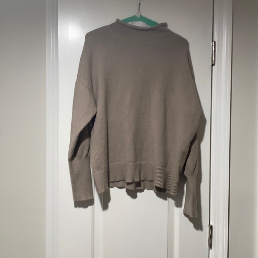 Mock neck dolmain sweater from express size large